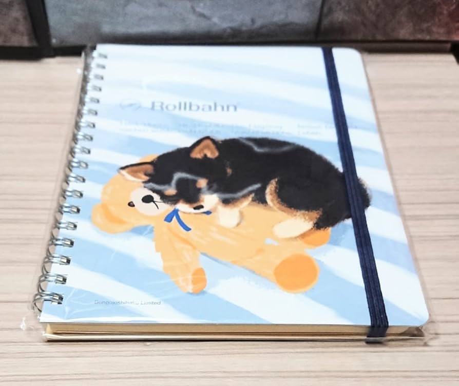 ロルバーン　文具女子博　限定アニマル　犬　ロントゥモンのLサイズの2冊セット 文具女子博限定 ロルバーンノートL 2冊セット〈ロントゥモン
